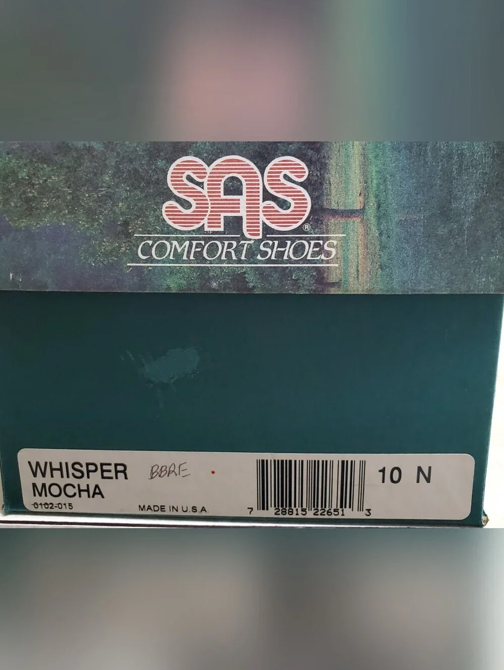 SAS Women's Mocha Leather Whisper Walking Shoe USA